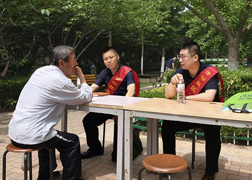 万桥律师积极参加市律协“律动社区·温情普法”活动
