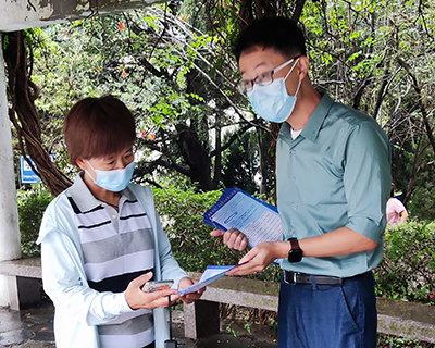 万桥所党支部组织参加“法治青风”法治宣传“每日1小时法律义诊”活动(图9)