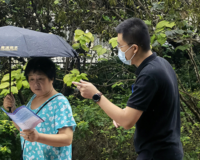 万桥所党支部组织参加“法治青风”法治宣传“每日1小时法律义诊”活动(图8)